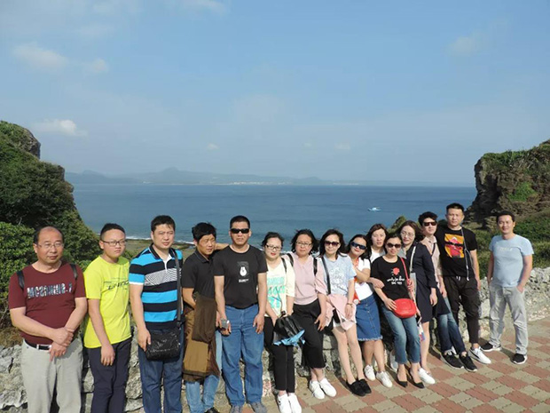 xk8100星空传媒護欄公司優秀員（yuán）工2019年魅力台灣寶島之旅