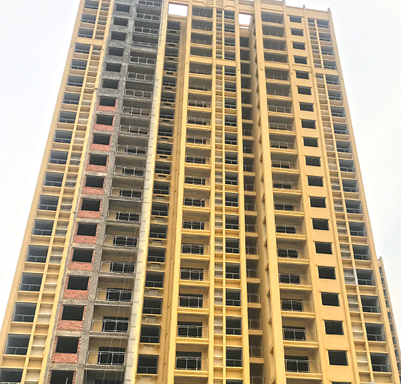 貴州遵義桃溪紫雲台玻璃欄杆、飄窗項目