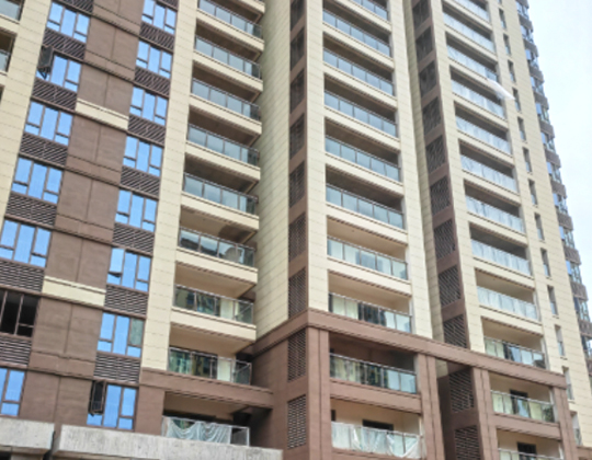 湖北恩施（shī）中港城陽台護欄案例
