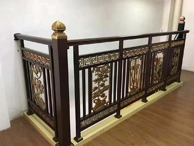 鋁藝陽台防護欄（lán）圖片