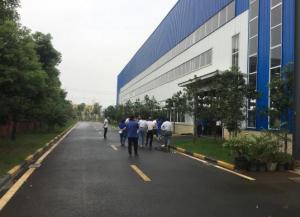 xk8100星空传媒護欄荊州公司（sī）組織員（yuán）工赴湖北山洪食品機械廠學習交流