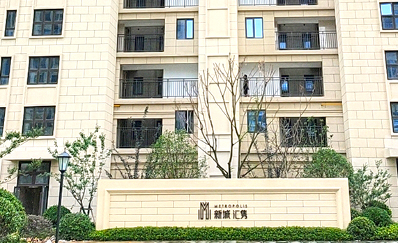 湖（hú）北武漢新城匯雋住宅（zhái）項目鋅鋼（gāng）欄杆（gǎn）工程