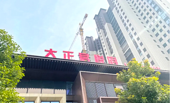 湖北應城大（dà）正君悅府鋅鋼欄杆（gǎn）工程