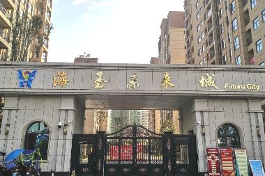 湖北恩施海玉未來城陽（yáng）台護欄百葉窗鋁藝門項目案例